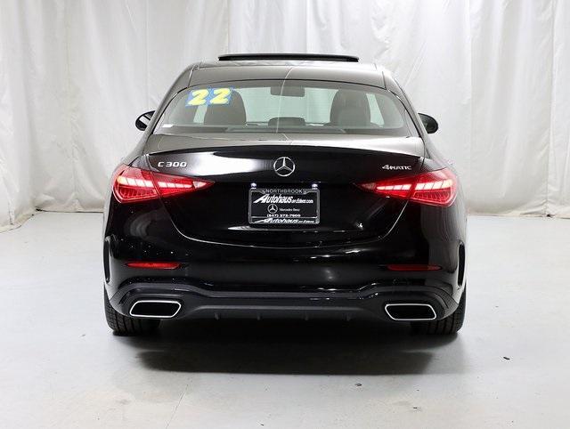 used 2022 Mercedes-Benz C-Class car, priced at $33,769