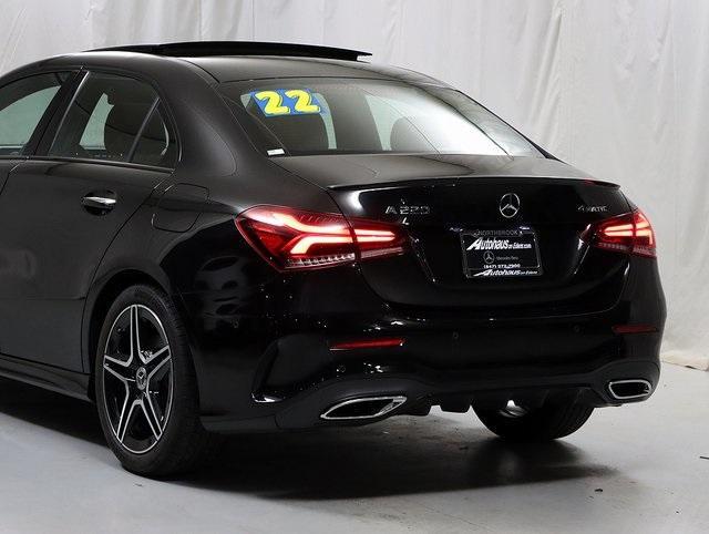 used 2022 Mercedes-Benz A-Class car, priced at $33,655