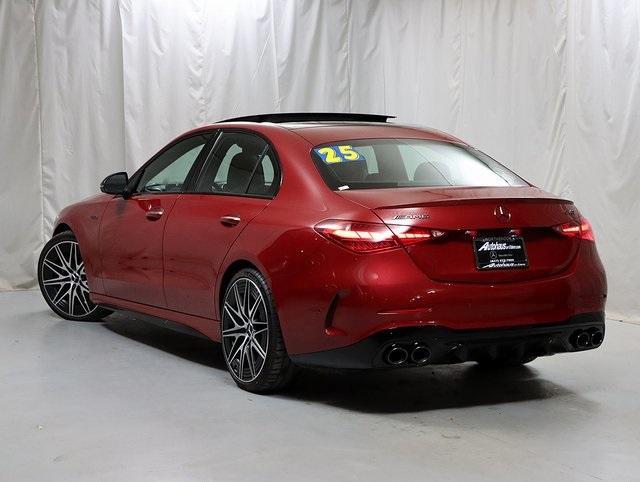 used 2025 Mercedes-Benz AMG C 43 car, priced at $64,278