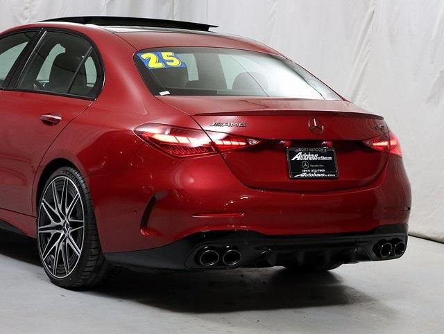used 2025 Mercedes-Benz AMG C 43 car, priced at $64,278