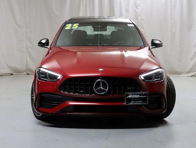 used 2025 Mercedes-Benz AMG C 43 car, priced at $64,278