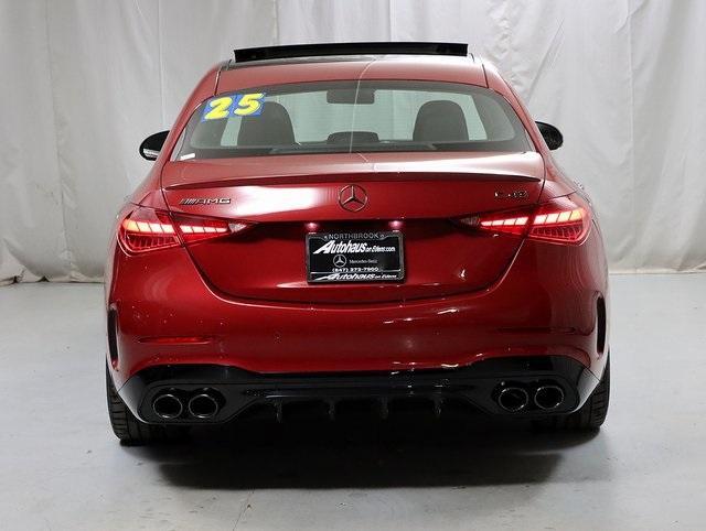 used 2025 Mercedes-Benz AMG C 43 car, priced at $64,278