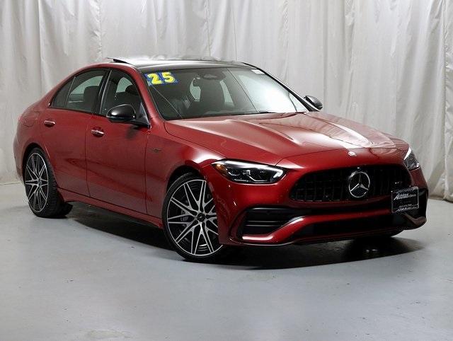 used 2025 Mercedes-Benz AMG C 43 car, priced at $64,278