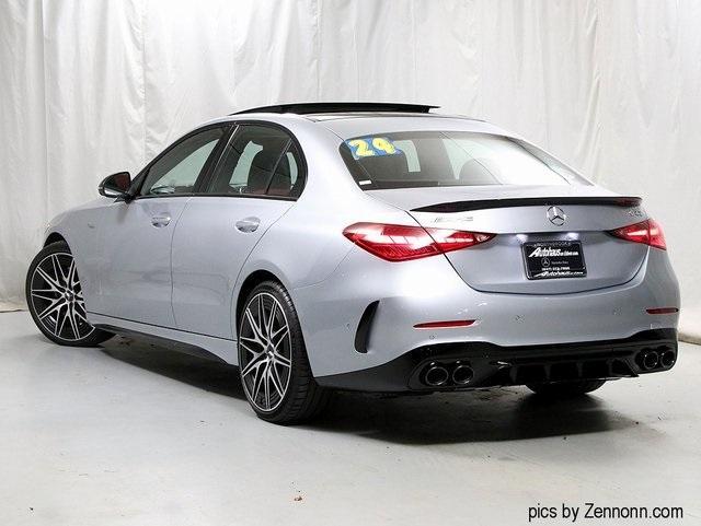 used 2024 Mercedes-Benz AMG C 43 car, priced at $67,135