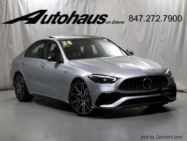 used 2024 Mercedes-Benz AMG C 43 car, priced at $67,135