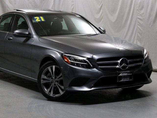 used 2021 Mercedes-Benz C-Class car, priced at $31,994