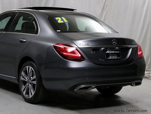 used 2021 Mercedes-Benz C-Class car, priced at $33,596