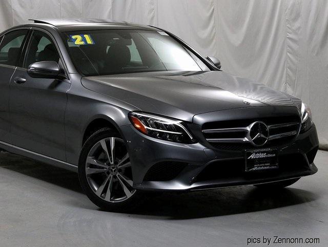 used 2021 Mercedes-Benz C-Class car, priced at $33,596