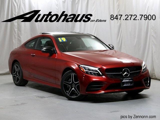 used 2019 Mercedes-Benz C-Class car, priced at $27,446