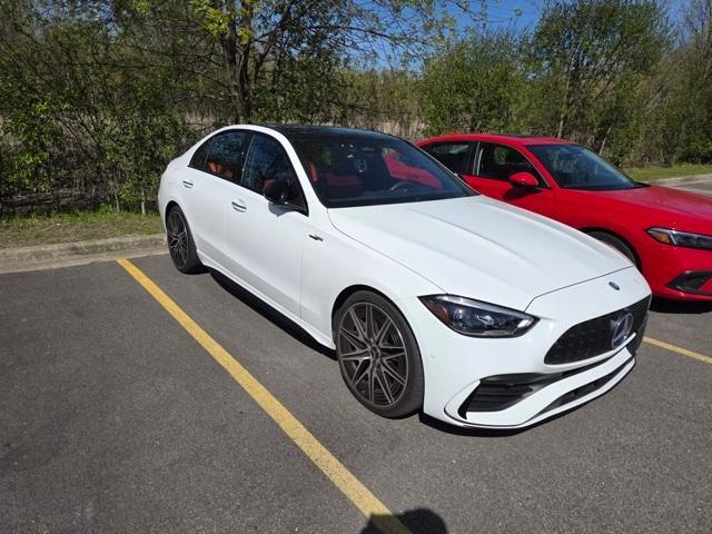 used 2024 Mercedes-Benz AMG C 43 car, priced at $56,757