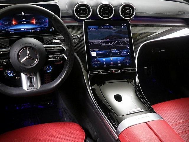 used 2024 Mercedes-Benz AMG C 43 car, priced at $54,879