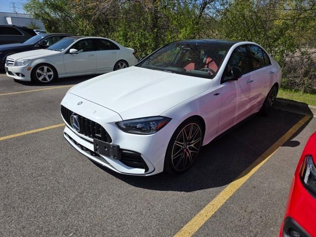 used 2024 Mercedes-Benz AMG C 43 car, priced at $56,757