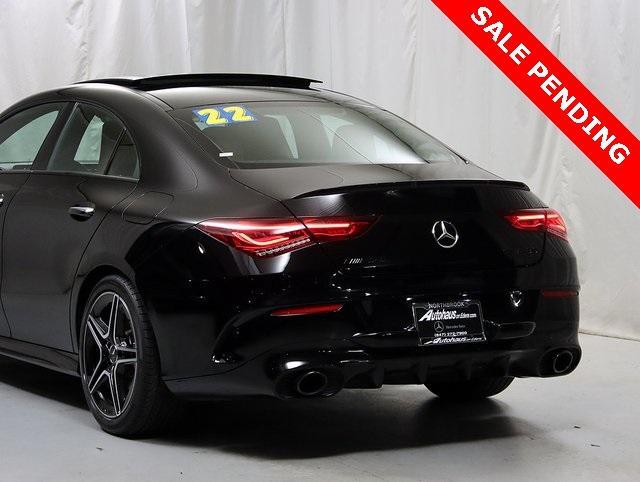 used 2022 Mercedes-Benz AMG CLA 35 car, priced at $38,467