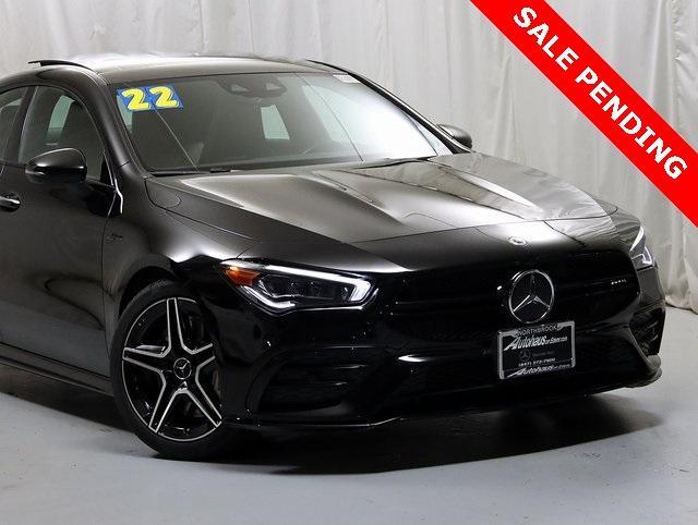 used 2022 Mercedes-Benz AMG CLA 35 car, priced at $38,467