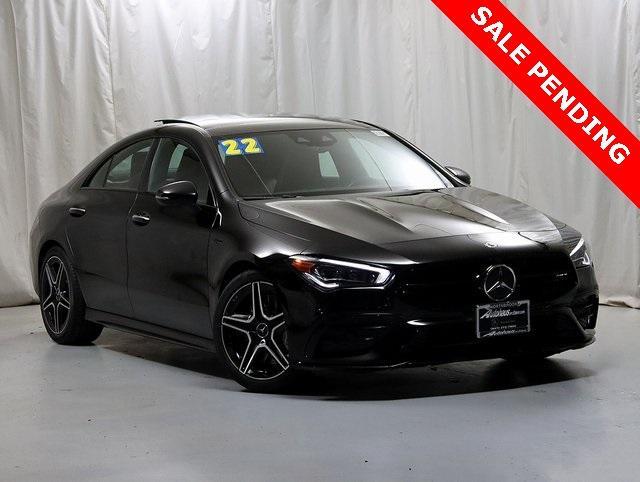 used 2022 Mercedes-Benz AMG CLA 35 car, priced at $38,467