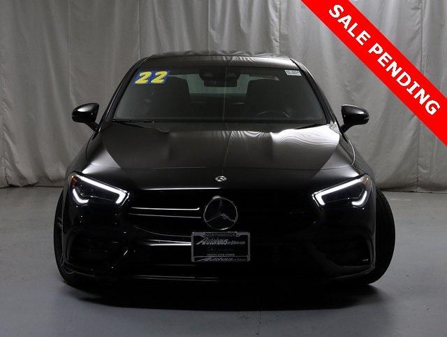 used 2022 Mercedes-Benz AMG CLA 35 car, priced at $38,467
