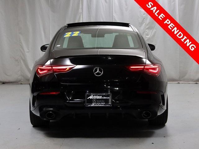 used 2022 Mercedes-Benz AMG CLA 35 car, priced at $38,467