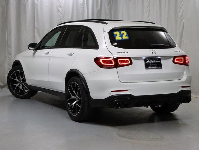 used 2022 Mercedes-Benz AMG GLC 43 car, priced at $45,344