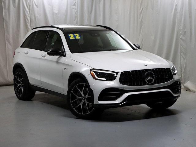 used 2022 Mercedes-Benz AMG GLC 43 car, priced at $45,344