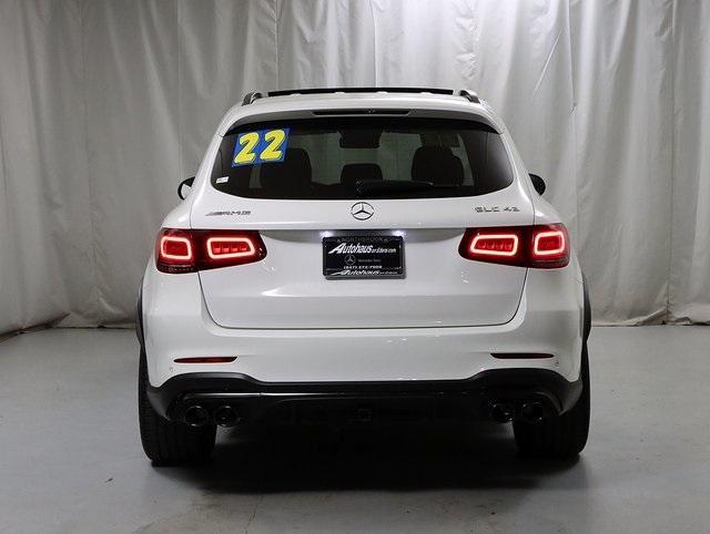 used 2022 Mercedes-Benz AMG GLC 43 car, priced at $45,344