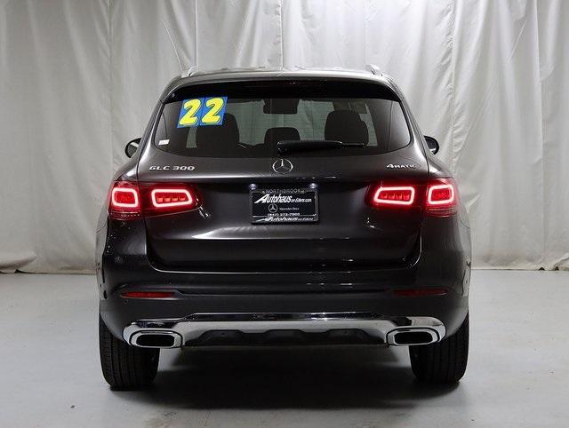 used 2022 Mercedes-Benz GLC 300 car, priced at $33,995