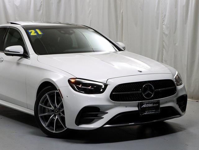 used 2021 Mercedes-Benz E-Class car, priced at $35,788