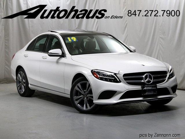 used 2019 Mercedes-Benz C-Class car, priced at $25,979