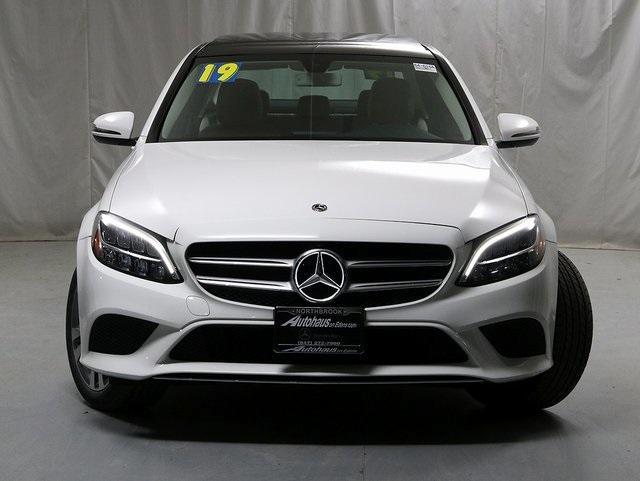 used 2019 Mercedes-Benz C-Class car, priced at $24,599