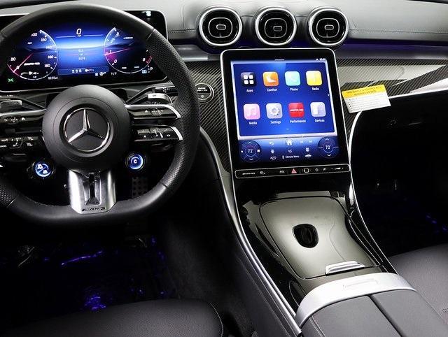 used 2025 Mercedes-Benz AMG C 43 car, priced at $61,874