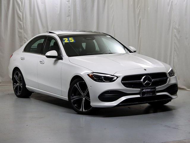 used 2025 Mercedes-Benz C-Class car, priced at $48,897