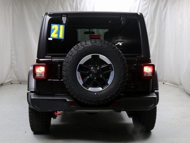 used 2021 Jeep Wrangler Unlimited car, priced at $34,349