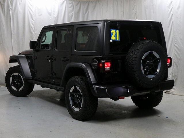 used 2021 Jeep Wrangler Unlimited car, priced at $34,349