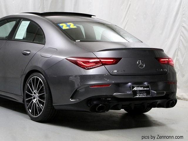 used 2022 Mercedes-Benz AMG CLA 35 car, priced at $40,564