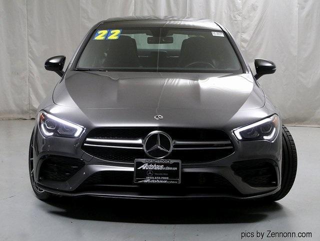 used 2022 Mercedes-Benz AMG CLA 35 car, priced at $40,564