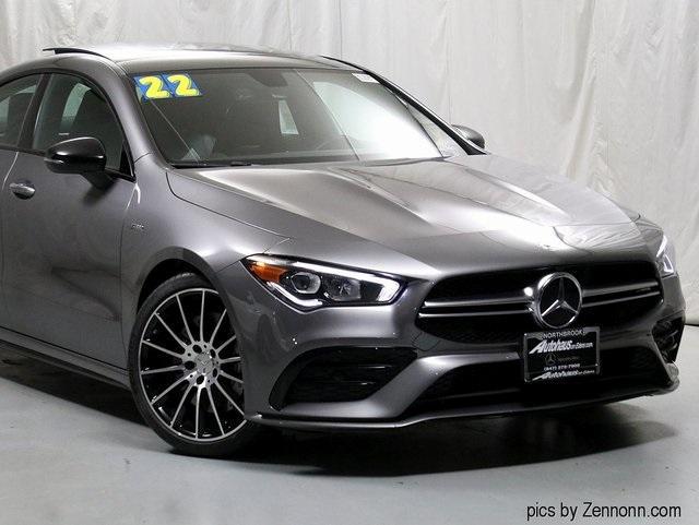 used 2022 Mercedes-Benz AMG CLA 35 car, priced at $40,564