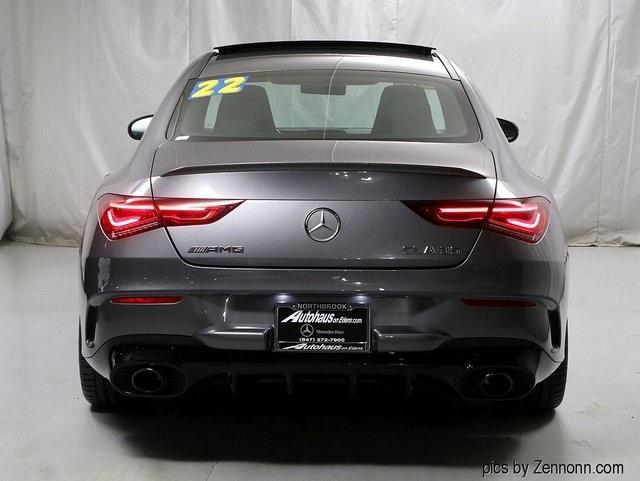 used 2022 Mercedes-Benz AMG CLA 35 car, priced at $40,564