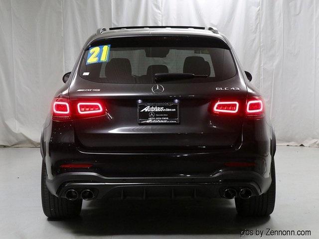 used 2021 Mercedes-Benz AMG GLC 43 car, priced at $48,192