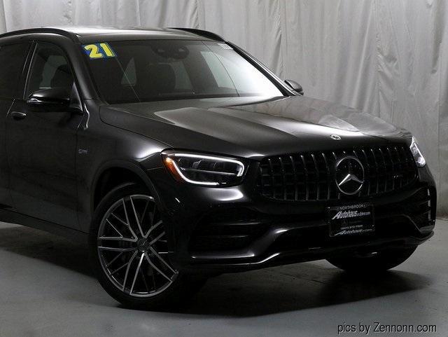 used 2021 Mercedes-Benz AMG GLC 43 car, priced at $48,192