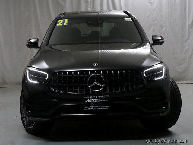 used 2021 Mercedes-Benz AMG GLC 43 car, priced at $48,192