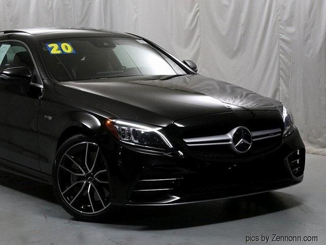 used 2020 Mercedes-Benz AMG C 43 car, priced at $40,354