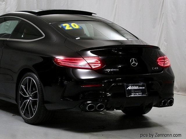 used 2020 Mercedes-Benz AMG C 43 car, priced at $40,354