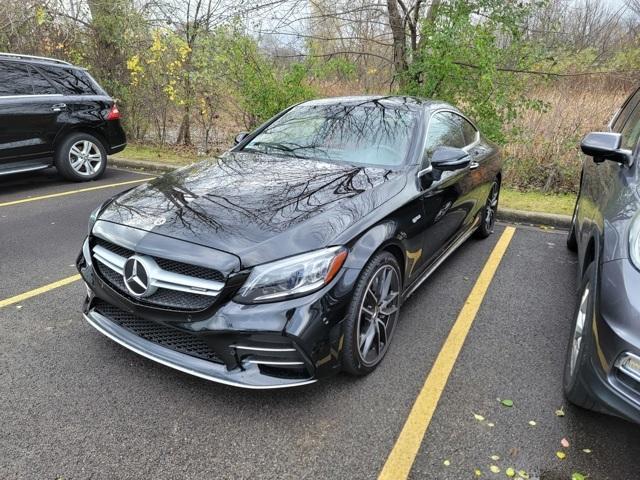 used 2020 Mercedes-Benz AMG C 43 car, priced at $42,393