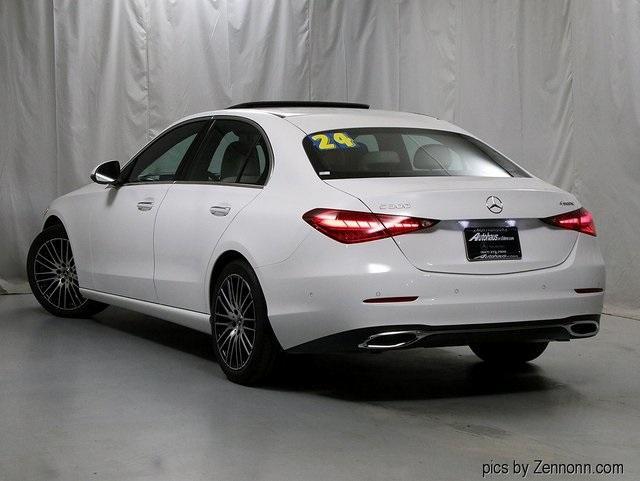 used 2024 Mercedes-Benz C-Class car, priced at $44,224