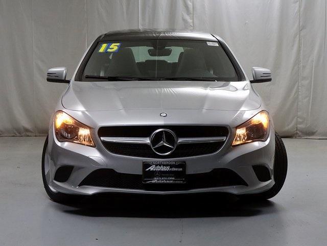 used 2015 Mercedes-Benz CLA-Class car, priced at $15,555