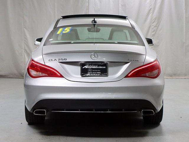 used 2015 Mercedes-Benz CLA-Class car, priced at $15,555