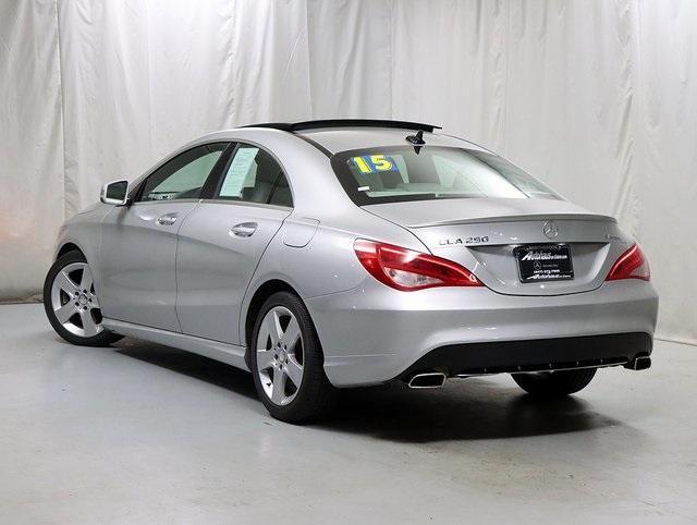 used 2015 Mercedes-Benz CLA-Class car, priced at $15,555