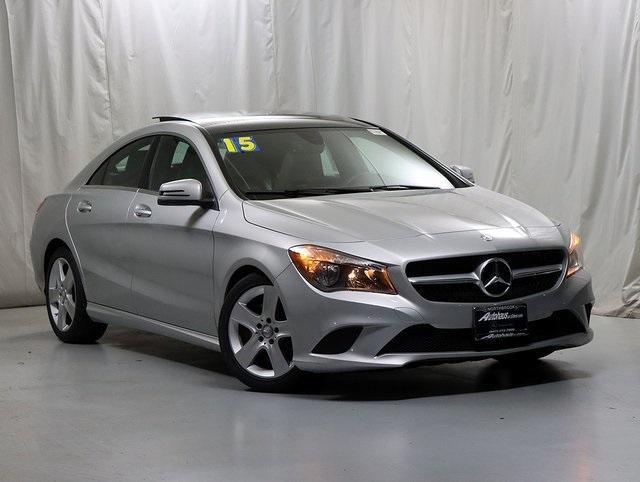 used 2015 Mercedes-Benz CLA-Class car, priced at $15,555