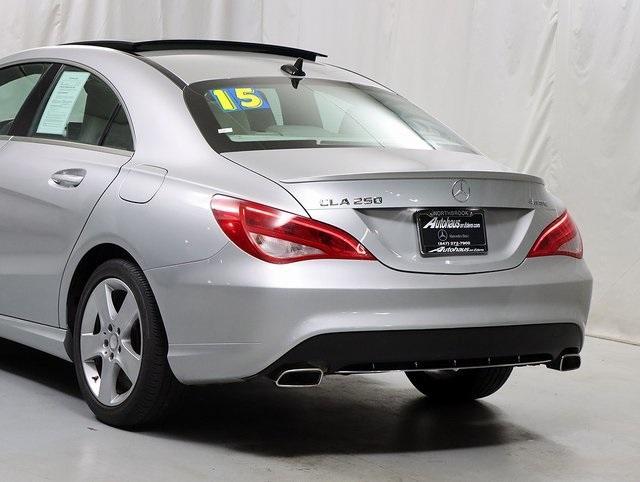 used 2015 Mercedes-Benz CLA-Class car, priced at $15,555