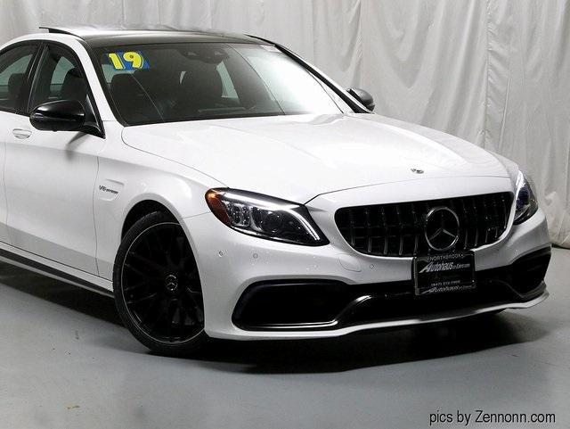 used 2019 Mercedes-Benz AMG C 63 car, priced at $52,474