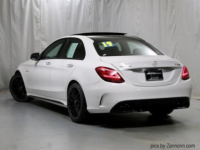 used 2019 Mercedes-Benz AMG C 63 car, priced at $52,474